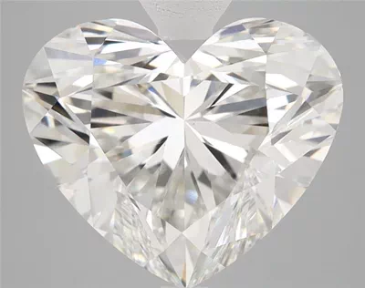 4.57ct F VS1 Rare Carat Ideal Cut Heart Lab Grown Diamond