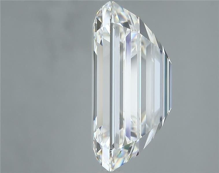 10.03ct F VS1 Rare Carat Ideal Cut Emerald Diamond