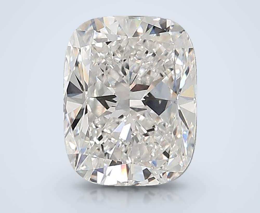 5.00ct E VS1 Very Good Cut Cushion Lab Grown Diamond