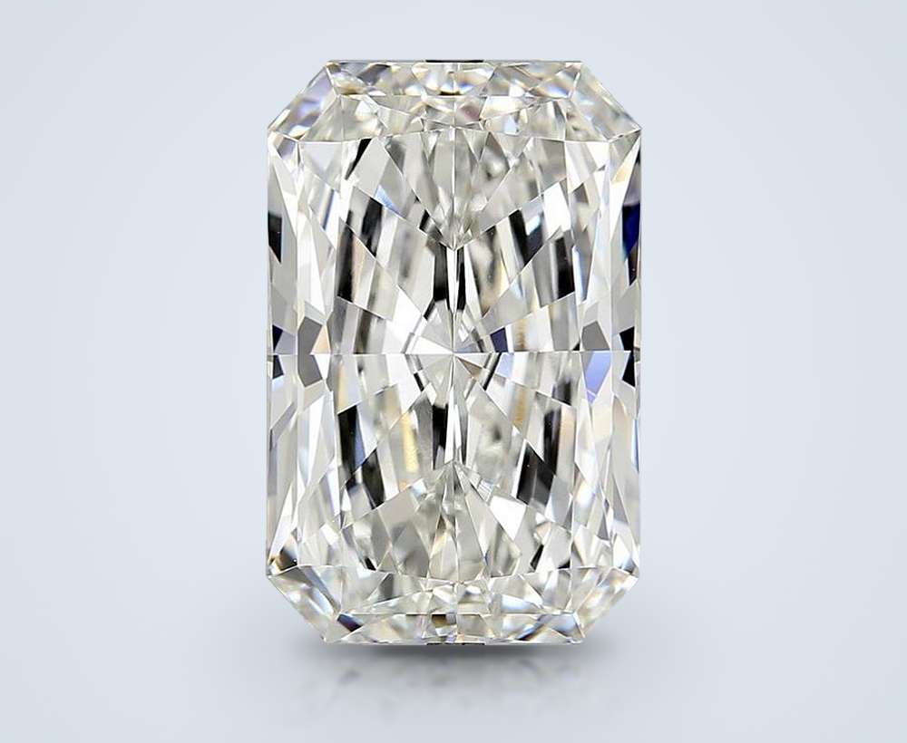 12.38ct H VVS2 Rare Carat Ideal Cut Radiant Lab Grown Diamond