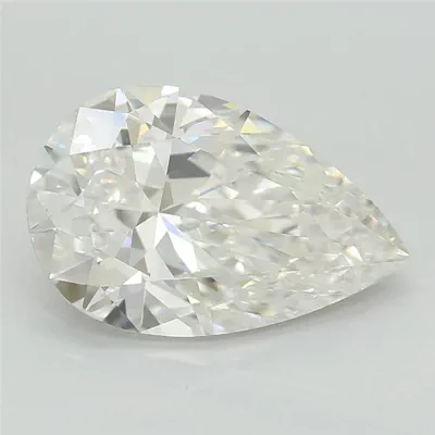 1.87ct F VS1 Rare Carat Ideal Cut Pear Lab Grown Diamond