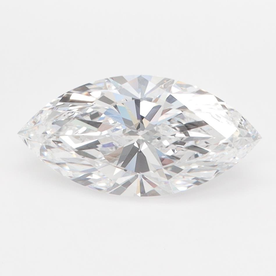 1.28ct D VVS1 Rare Carat Ideal Cut Marquise Lab Grown Diamond