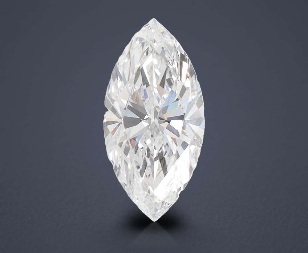 1.28ct D VVS1 Rare Carat Ideal Cut Marquise Lab Grown Diamond
