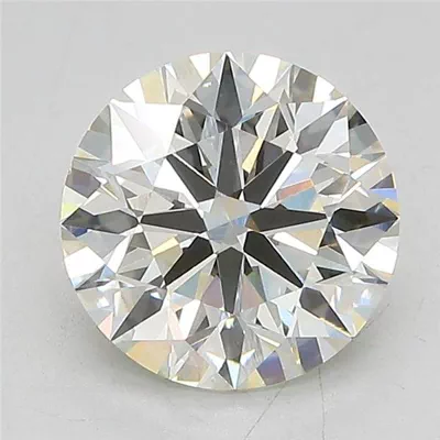 2.46ct J VS1 Rare Carat Ideal Cut Round Lab Grown Diamond