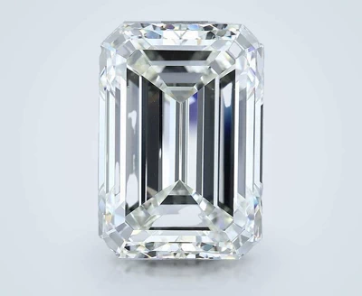 10.01ct I VS1 Rare Carat Ideal Cut Emerald Diamond