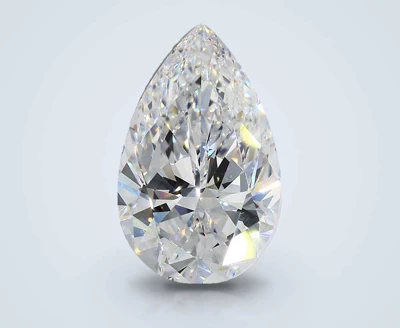10.03ct E VS1 Rare Carat Ideal Cut Pear Diamond