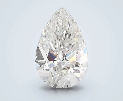 3.06ct E VS2 Rare Carat Ideal Cut Pear Lab Grown Diamond