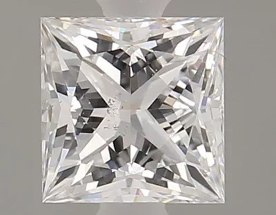0.47ct E SI2 Very Good Cut Princess Diamond