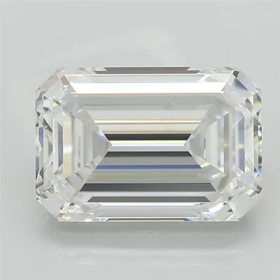 2.05ct D VS1 Excellent Cut Emerald Lab Grown Diamond