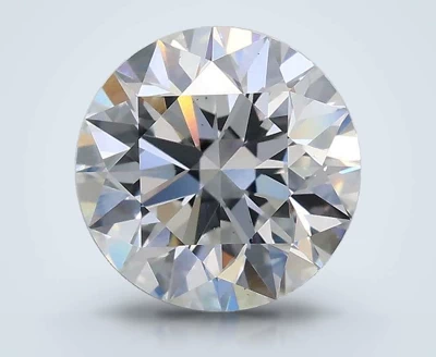 2.01ct E VS2 Excellent Cut Round Lab Grown Diamond