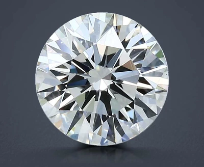 2.06ct J SI1 Rare Carat Ideal Cut Round Diamond