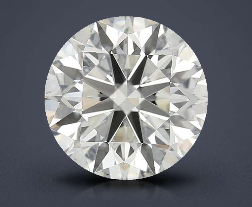 1.56ct J IF Rare Carat Ideal Cut Round Diamond