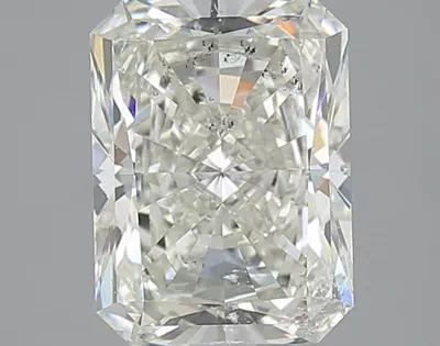 2.50ct K SI2 Rare Carat Ideal Cut Radiant Diamond