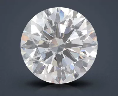 4.07ct F IF Rare Carat Ideal Cut Round Lab Grown Diamond