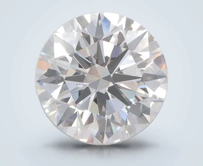 4.07ct F IF Rare Carat Ideal Cut Round Lab Grown Diamond
