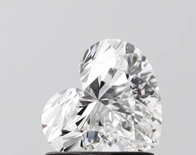 1.00ct D VS1 Rare Carat Ideal Cut Heart Lab Grown Diamond