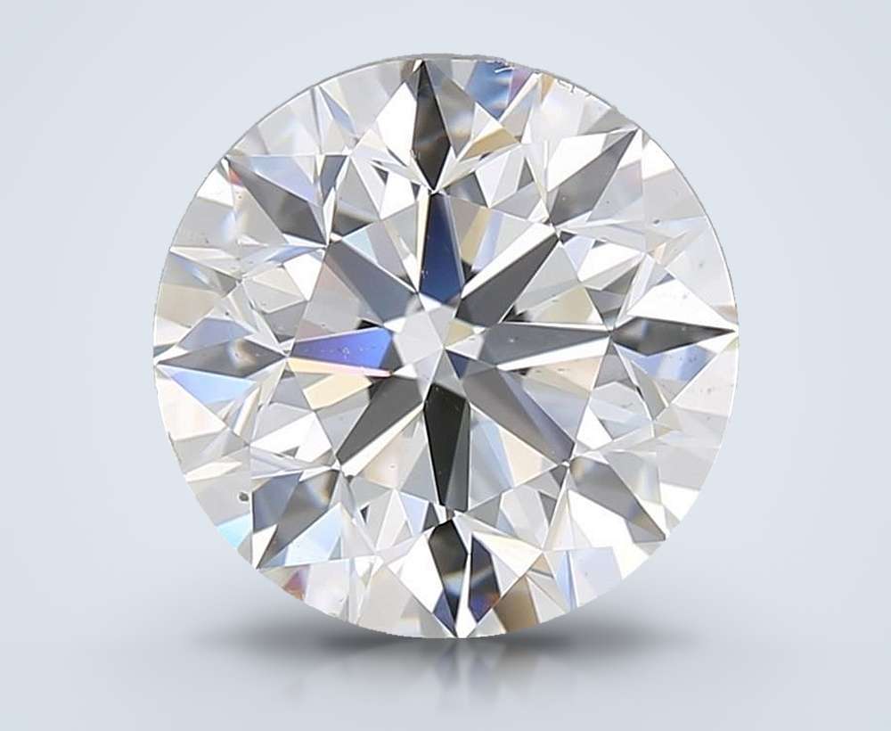 3.01ct E SI1 Excellent Cut Round Diamond