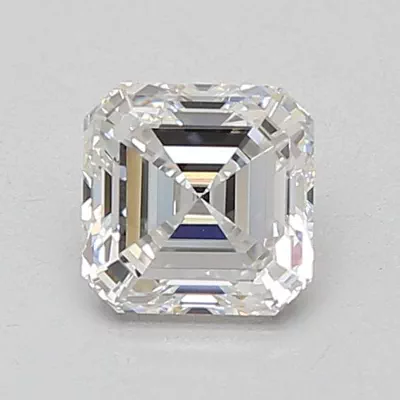 1.05ct E VVS2 Excellent Cut Asscher Lab Grown Diamond