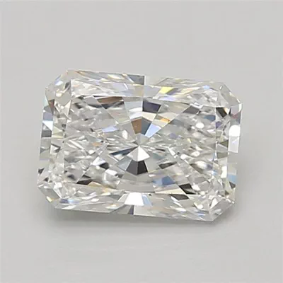 1.59ct D VS1 Rare Carat Ideal Cut Radiant Lab Grown Diamond