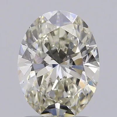 1.17ct H VS1 Rare Carat Ideal Cut Oval Lab Grown Diamond