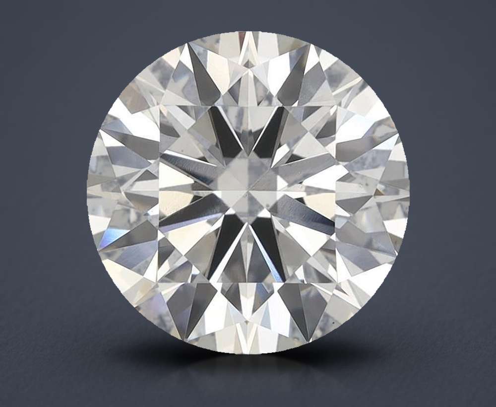 4.26ct H VS2 Rare Carat Ideal Cut Round Lab Grown Diamond