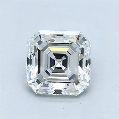 1.15ct F VS1 Rare Carat Ideal Cut Asscher Diamond