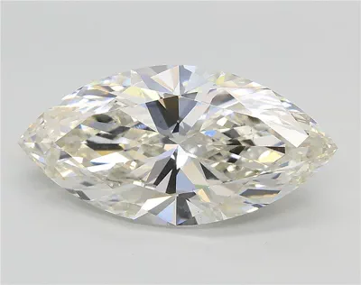 4.01ct H VS1 Rare Carat Ideal Cut Marquise Lab Grown Diamond