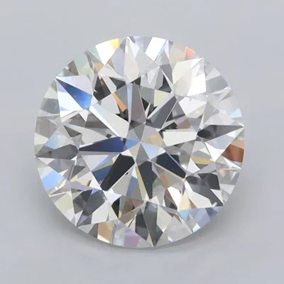 2.27ct F FL Rare Carat Ideal Cut Round Lab Grown Diamond