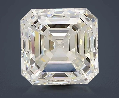2.55ct I VVS2 Rare Carat Ideal Cut Asscher Diamond