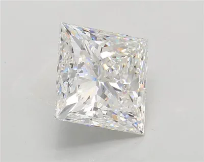 5.54ct E VS1 Rare Carat Ideal Cut Princess Lab Grown Diamond