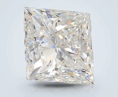 5.54ct E VS1 Rare Carat Ideal Cut Princess Lab Grown Diamond
