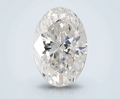 0.90ct F VS1 Very Good Cut Oval Lab Grown Diamond