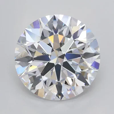 2.73ct D VVS1 Excellent Cut Round Lab Grown Diamond