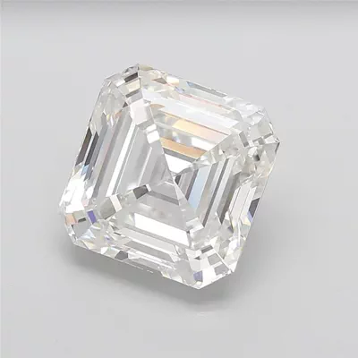 11.25ct F VVS2 Rare Carat Ideal Cut Asscher Lab Grown Diamond