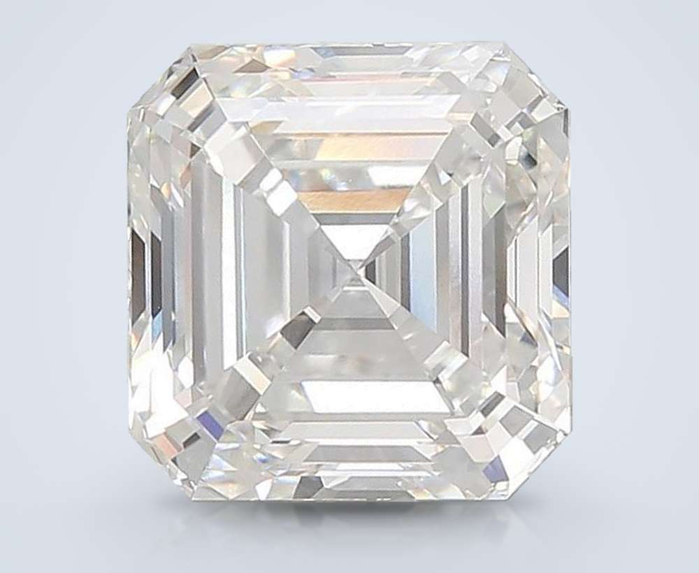 11.25ct F VVS2 Rare Carat Ideal Cut Asscher Lab Grown Diamond