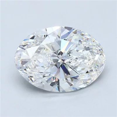 4.52ct F VS1 Rare Carat Ideal Cut Oval Diamond
