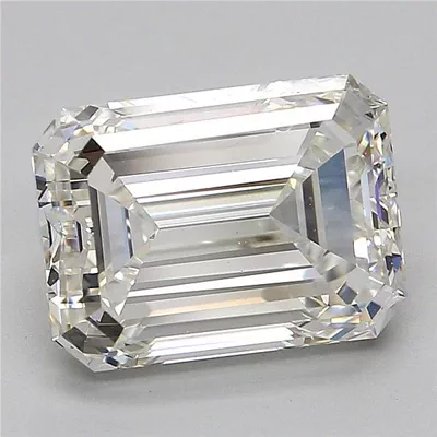 5.01ct J VS2 Excellent Cut Emerald Diamond