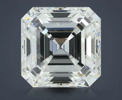 5.30ct H VVS1 Rare Carat Ideal Cut Asscher Diamond