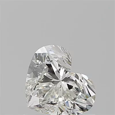 0.68ct I VS2 Rare Carat Ideal Cut Heart Diamond