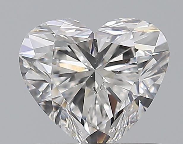 0.73ct F SI2 Rare Carat Ideal Cut Heart Diamond