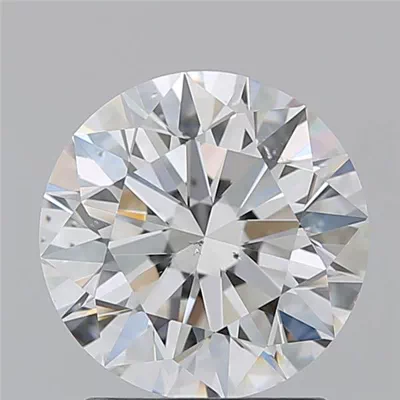 2.10ct G SI1 Rare Carat Ideal Cut Round Diamond