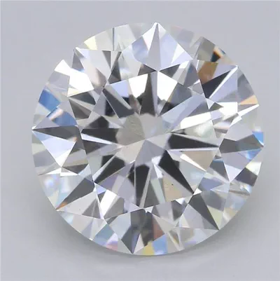 4.02ct F VS1 Rare Carat Ideal Cut Round Lab Grown Diamond