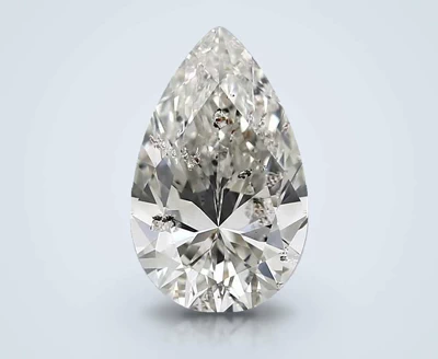 2.10ct J SI2 Rare Carat Ideal Cut Pear Diamond