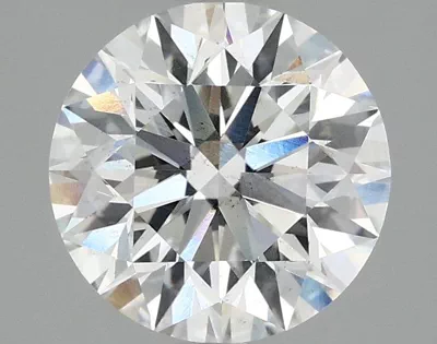 2.55ct E SI1 Excellent Cut Round Lab Grown Diamond