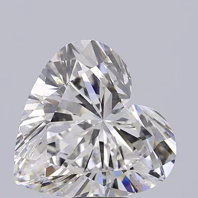 10.01ct F VS1 Rare Carat Ideal Cut Heart Lab Grown Diamond