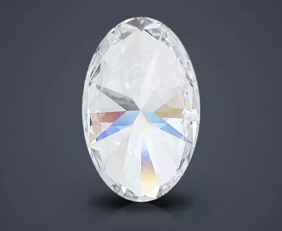 12.07ct F VVS2 Very Good Cut Oval Lab Grown Diamond