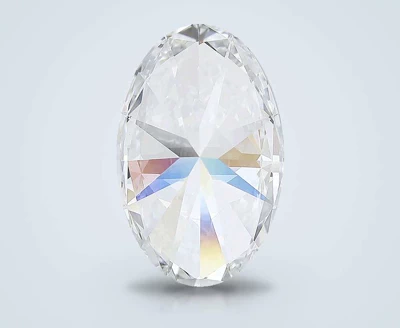12.07ct F VVS2 Very Good Cut Oval Lab Grown Diamond
