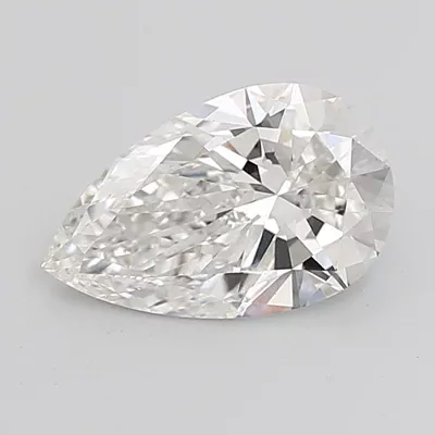 3.04ct G VS1 Very Good Cut Pear Lab Grown Diamond