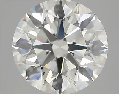 4.02ct I VS2 Rare Carat Ideal Cut Round Diamond