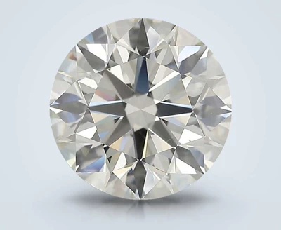 4.02ct I VS2 Rare Carat Ideal Cut Round Diamond